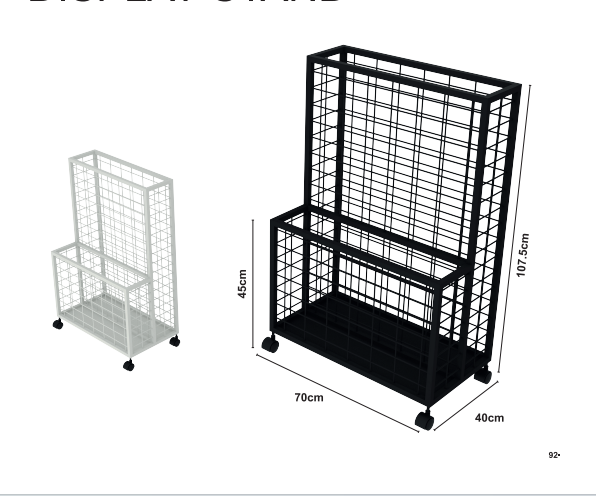 Gaismas caurules displejs