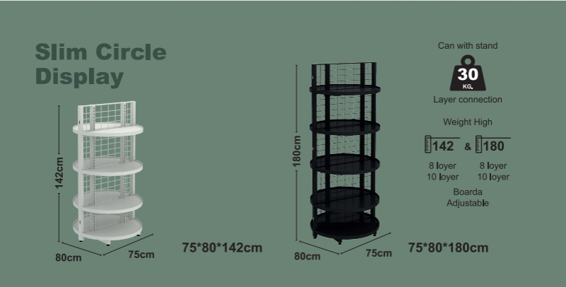 Slim Circle displejs