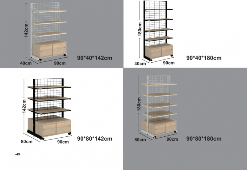 Slim koka plaukti + kabinets